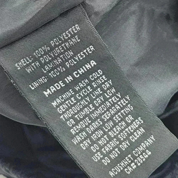 Footjoy Men's Windbreaker Size M Button up Pullover Short Sleeve Black - Picture 7 of 8